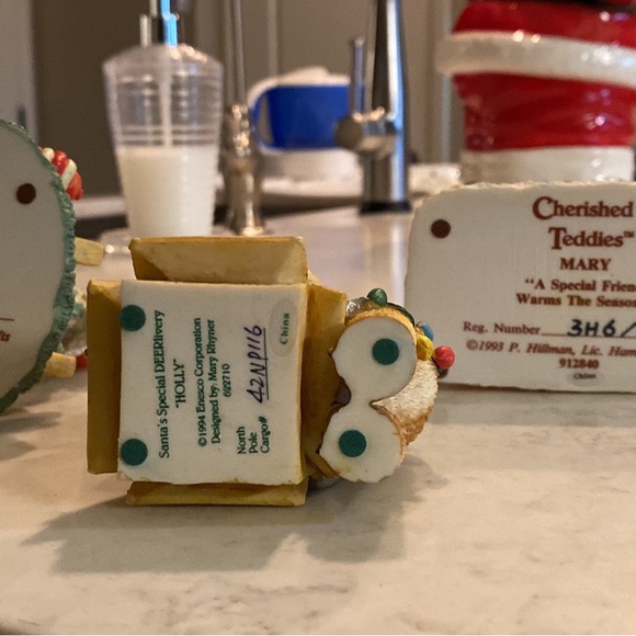 Cherished Teddies and little reindeer - Picture 4 of 4